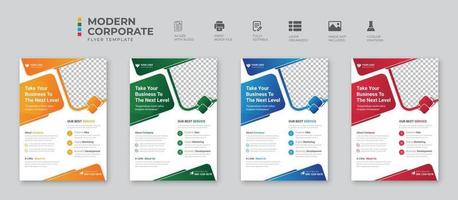 Corporate business digital marketing agency flyer design