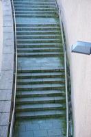 Stairs architecture on the street photo