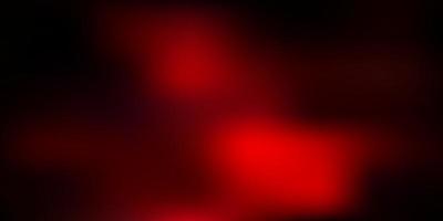 Dark red vector blurred template.