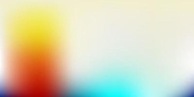 Light Blue, Yellow vector abstract blur layout.