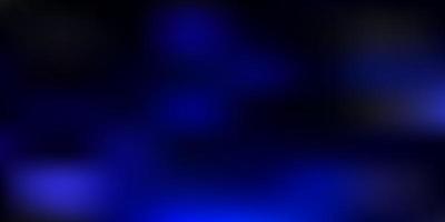 Dark blue vector abstract blur template.