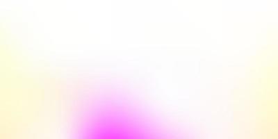 Light Pink, Yellow vector blur texture.