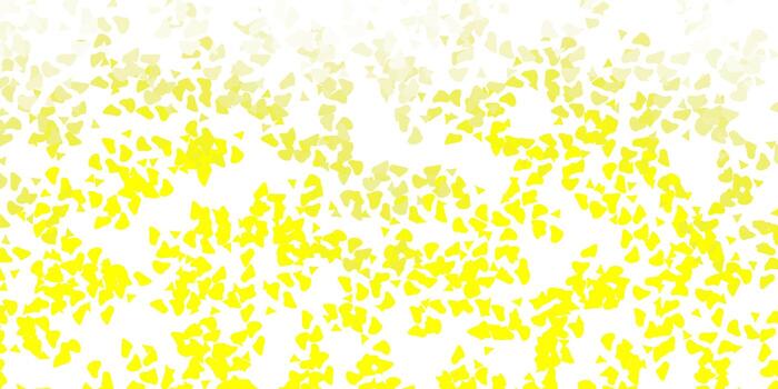 Light yellow vector background with random forms.