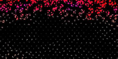 Dark red vector backdrop with chaotic shapes.