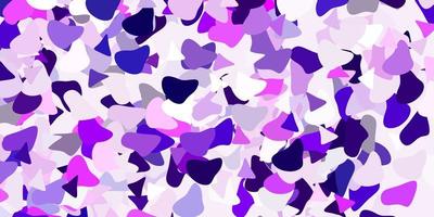 Light purple, pink vector template with abstract forms.