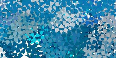 Light blue vector backdrop with lines, triangles.