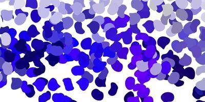 Light purple vector backdrop with chaotic shapes.