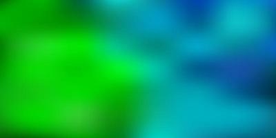 Light blue, green vector blurred pattern.