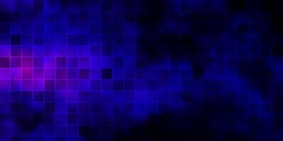 Dark Pink, Blue vector backdrop with rectangles.