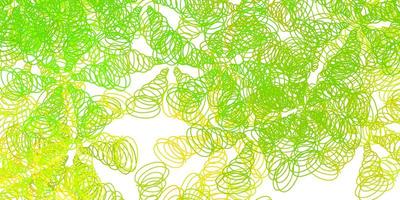 Light green vector backdrop with bent lines.