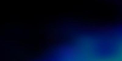 Dark blue vector gradient blur pattern.