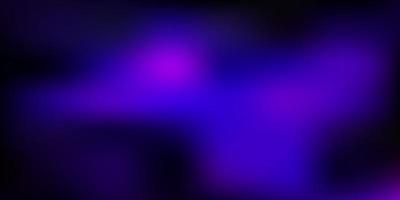 Dark purple, pink vector gradient blur layout.