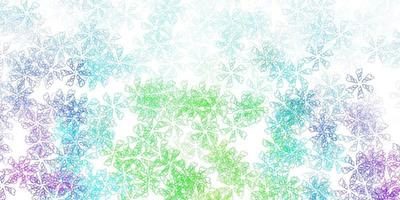 Light multicolor vector abstract pattern with leaves.