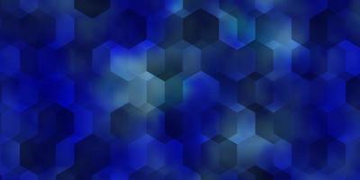 Light BLUE vector layout with hexagonal shapes.