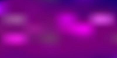 Light purple, pink vector blurred backdrop.