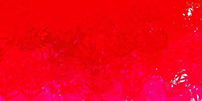 Dark red vector texture with random triangles.