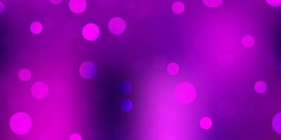 Light purple, pink vector backdrop with chaotic shapes.