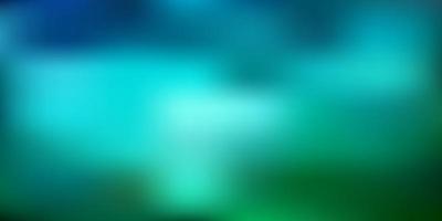 Light blue, green vector blurred pattern.