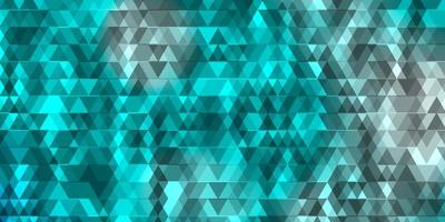 Light Blue, Green vector background with lines, triangles.