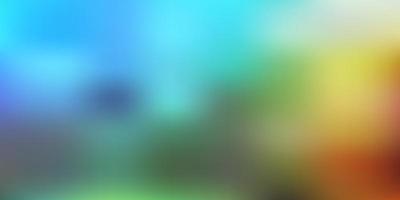 Light blue, green vector abstract blur template.