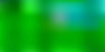 Light blue, green vector gradient blur template.