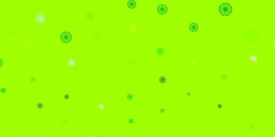 Light Green, Yellow vector layout with circle shapes.