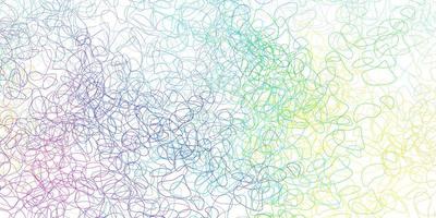 Light multicolor vector background with random forms.