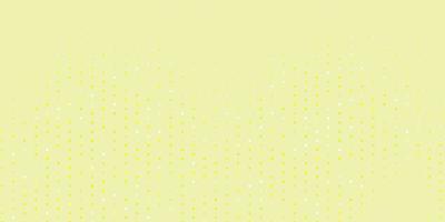 Light green, yellow vector backdrop with dots.