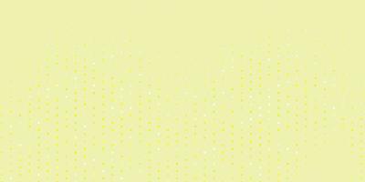 Light green, yellow vector backdrop with dots.