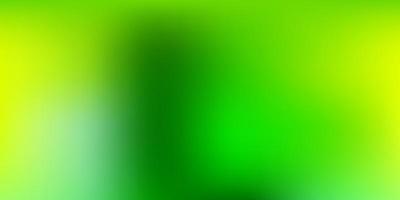 Light Green, Yellow vector gradient blur texture.