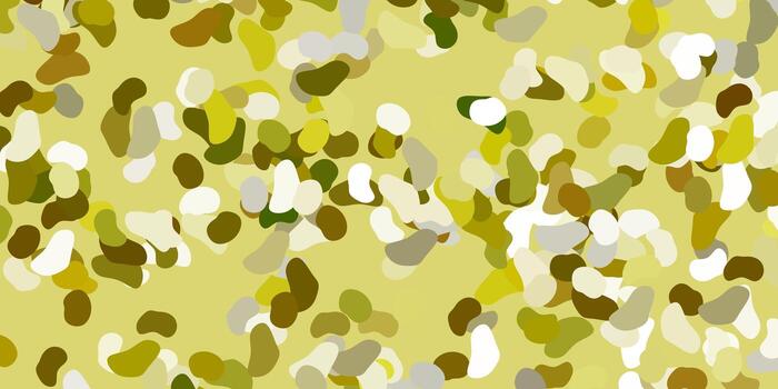 Light green, yellow vector template with abstract forms.