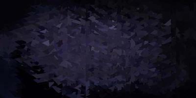 Dark gray vector triangle mosaic backdrop.