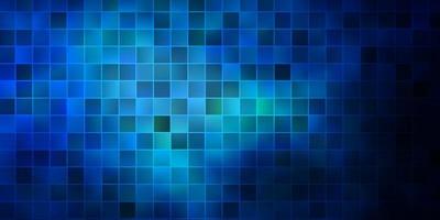 Dark BLUE vector background with rectangles.