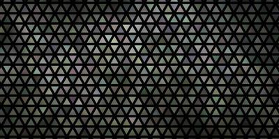 Light Gray vector backdrop with lines, triangles.