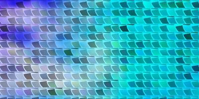 Light Pink, Blue vector background with rectangles.