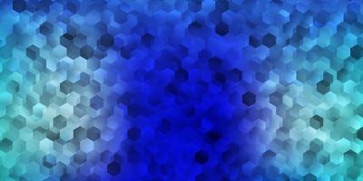 Light blue vector backdrop with a batch of hexagons.
