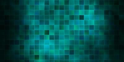 Dark Green vector template with rectangles.