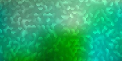 Light blue, green vector pattern with abstract shapes.