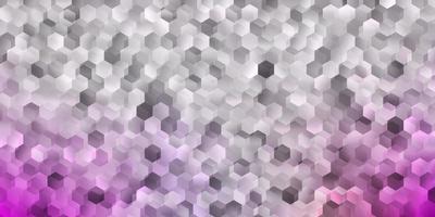 Light purple, pink vector pattern with abstract shapes.