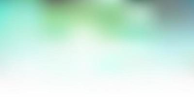 Light blue, green vector blur template.