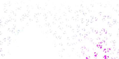 plantilla de vector de color púrpura claro con formas abstractas.