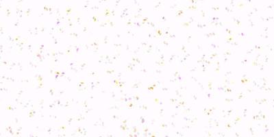Light pink, yellow vector template with abstract forms.