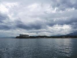 Sokcho city from the sea, South Korea photo