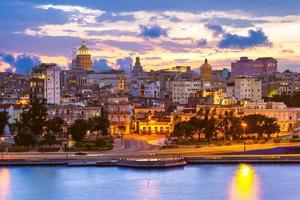 Skyline of Havana, the capital of Cuba photo