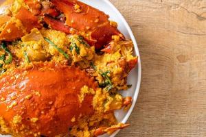 Stir Fried Crab with Curry Powder photo