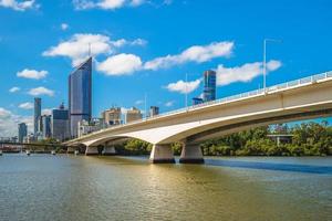 Horizonte de Brisbane en Queensland, Australia foto