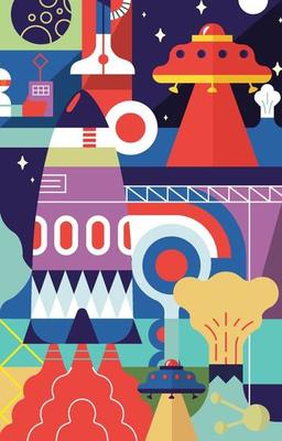 Spaceships Elements Background