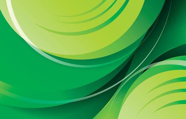 Fresh and Dynamic Green Gradient