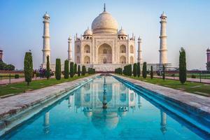 Taj Mahal en Agra, India foto