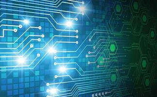 cyber circuit future technology concept background vector